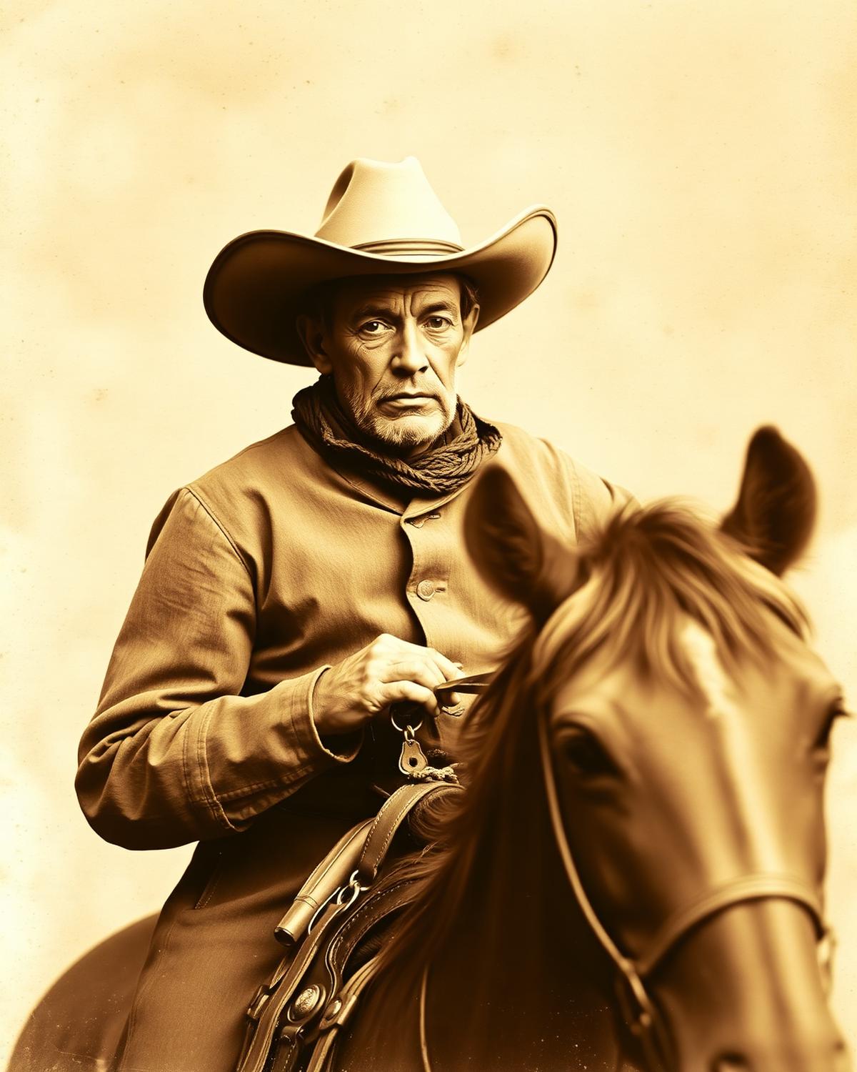 Cheyenne Cowboy, c. 1902